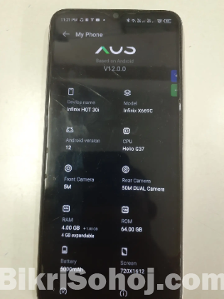 infinix hot 30i